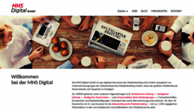 What Mhsdigital.de website looked like in 2019 (5 years ago)