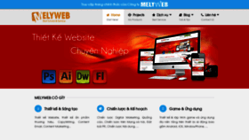 What Melyweb.net website looked like in 2019 (6 years ago)