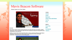 What Mavisbeaconfree.com website looked like in 2019 (5 years ago)