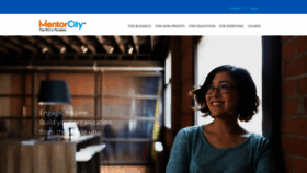 What Mentorcity.com website looked like in 2019 (5 years ago)