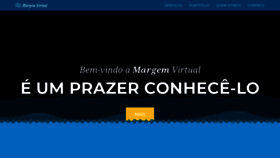 What Margemvirtual.com.br website looked like in 2019 (5 years ago)