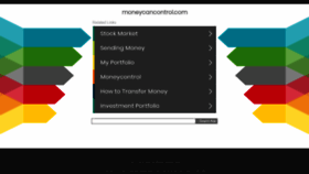 What Moneycantrol.com website looked like in 2019 (5 years ago)