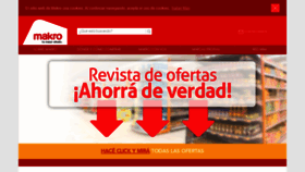 What Makro.com.ar website looked like in 2019 (6 years ago)