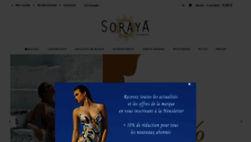 What Maillotsoraya.com website looked like in 2019 (5 years ago)