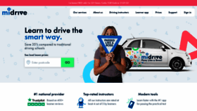 What Midrive.com website looked like in 2019 (5 years ago)