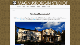 What Magnusborg.fi website looked like in 2019 (5 years ago)