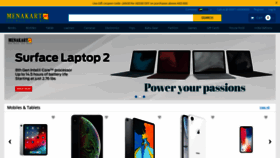 What Menakart.com website looked like in 2019 (6 years ago)