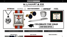 What Mlahart.com website looked like in 2019 (5 years ago)