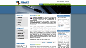 What Maurorossi.net website looked like in 2019 (5 years ago)