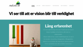 What Malerielit.se website looked like in 2019 (5 years ago)