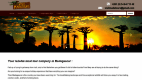 What Madagascar-tour.com website looked like in 2019 (5 years ago)