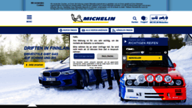 What Michelin.de website looked like in 2019 (5 years ago)