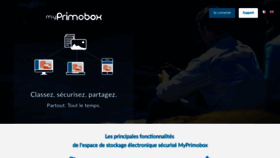 What Myprimobox.com website looked like in 2019 (5 years ago)