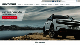 What Motorhuis.nl website looked like in 2019 (5 years ago)