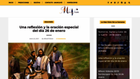 What Mhoninoticias.com website looked like in 2019 (5 years ago)
