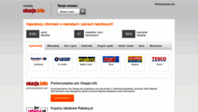 What Markety.okazje.info.pl website looked like in 2019 (5 years ago)