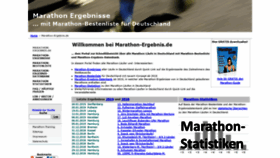 What Marathon-ergebnis.de website looked like in 2019 (5 years ago)