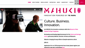 What Mahuki.org website looked like in 2019 (5 years ago)