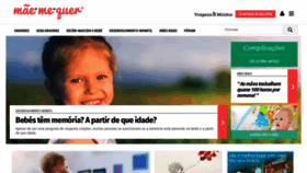 What Maemequer.pt website looked like in 2019 (5 years ago)
