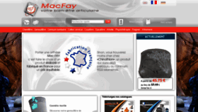 What Macfay.eu website looked like in 2019 (5 years ago)