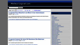 What Meilleur-logiciel.com website looked like in 2019 (5 years ago)
