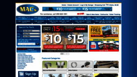 What Macsautoparts.com website looked like in 2019 (5 years ago)