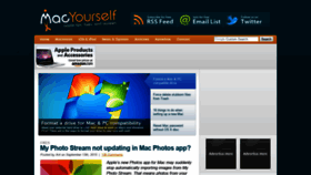 What Macyourself.com website looked like in 2019 (5 years ago)