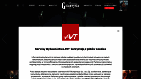 What Magazyngitarzysta.pl website looked like in 2019 (5 years ago)