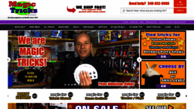 What Magictricks.com website looked like in 2019 (6 years ago)