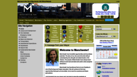 What Manchesternh.gov website looked like in 2019 (5 years ago)