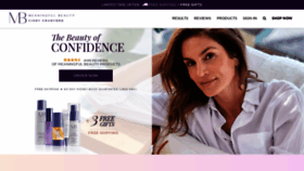 What Meaningfulbeauty.com website looked like in 2019 (5 years ago)