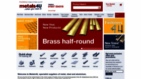 What Metals4u.co.uk website looked like in 2019 (5 years ago)