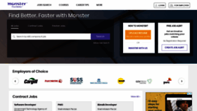 What Monster.com.ph website looked like in 2019 (5 years ago)