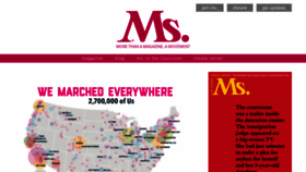 What Msmagazine.com website looked like in 2019 (5 years ago)