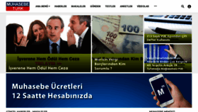 What Muhasebeturk.org website looked like in 2019 (5 years ago)