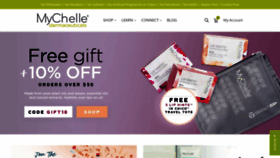 What Mychelle.com website looked like in 2019 (5 years ago)
