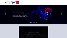 What Myopenip.fr website looked like in 2019 (7 years ago)