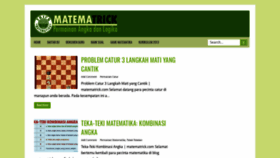 What Matematrick.com website looked like in 2019 (5 years ago)