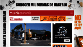 What Murciaeconomia.com website looked like in 2019 (5 years ago)