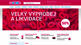 What Malvik.cz website looked like in 2019 (5 years ago)