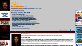 What Morningnewsbeat.com website looked like in 2019 (5 years ago)