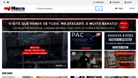 What Macrodistribuidora.com.br website looked like in 2019 (5 years ago)