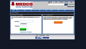 What Medcoonlinewarehouse.com website looked like in 2019 (5 years ago)