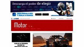 What Motor.com.co website looked like in 2019 (7 years ago)