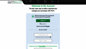 What Myaccount.pch.com website looked like in 2019 (5 years ago)