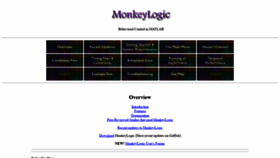 What Monkeylogic.org website looked like in 2019 (5 years ago)