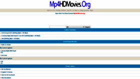 What Mp4moviez.xyz website looked like in 2019 (5 years ago)