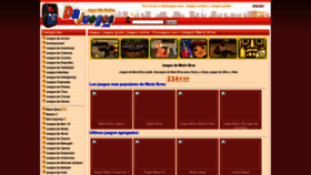 What Mario-bros.dajuegos.com website looked like in 2019 (5 years ago)