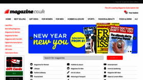 What Magazine.co.uk website looked like in 2019 (5 years ago)