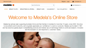 What Medelastore.com.au website looked like in 2019 (5 years ago)